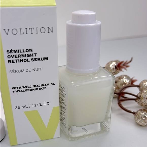 Volition Semillon Overnight Retinol Serum w/Avec Niacinamide Hyaluronic Acid NEW - Picture 6 of 16